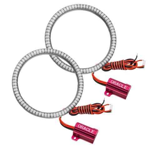Oracle 11-19 Chrysler 300/300C/SRT8 Surface Mount LED Projector Fog Light Halo Kit - Blue