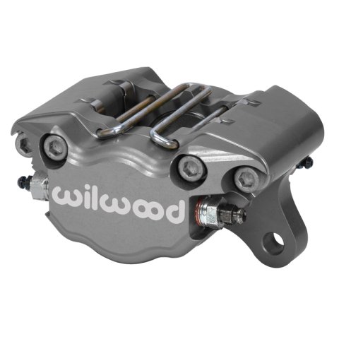 Wilwood Caliper Dynapro Single 3.75in Mount - ANO - 1.12in Piston - .38in Disc