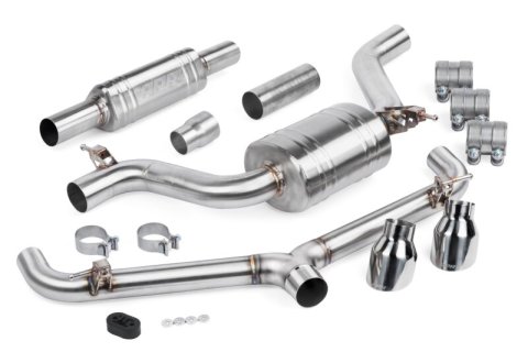 APR 18-21 Volkswagen GTI (MK7.5) Catback Exhaust System w/Front Muffler
