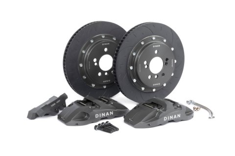 Dinan 15-18 BMW M3 Front Big Brake Kit - 370x32mm 4 Piston - Grey