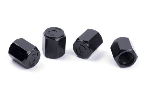 Dinan Valve Stem Caps - Black (Set of 4)