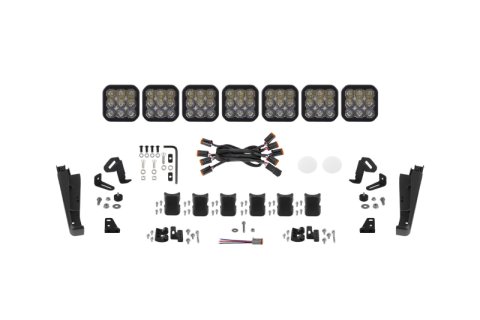 Diode Dynamics Kuat DEK 47in Wide Upgrade Kit 7-Pod SS5 Sport - White Driving