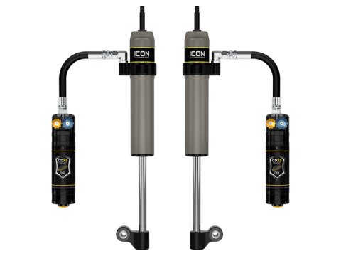 ICON 05-23 Toyota Tacoma Rear VS 2.5 Alum RXT Shock Absorbers Remote Resi w/ CDXS Pair