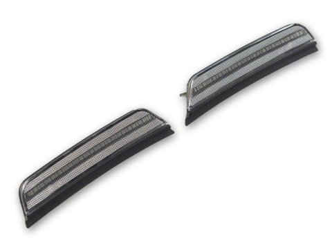 Raxiom 22-25 Jeep Grand Cherokee WK2 LED Front Side Marker Lights- Clear Lens- Amber LED
