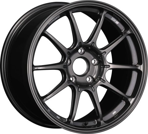 SSR GTX01 FORGED 18x9.5 +45 5x120 GT GUNMETAL WHEEL