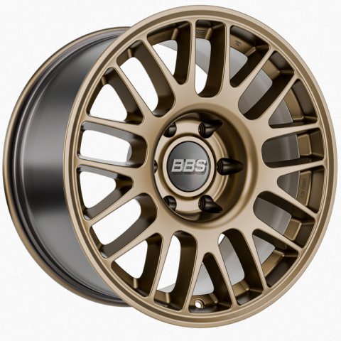 BBS TS-M 18x9in - 6x135 - 87.1 CB - ET0 - Satin Bronze Wheel