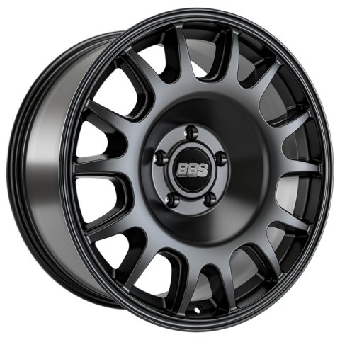 BBS TS-R 17x9in - 6x135 - 87.1 CB - ET0 - Satin Black Wheel