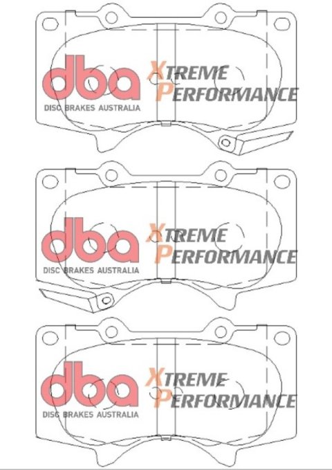 DBA 05-22 Toyota Tacoma Level 3 Rotor & Pad Kit (1x dbaDB1482XP, 2x dbaDBA2716X)