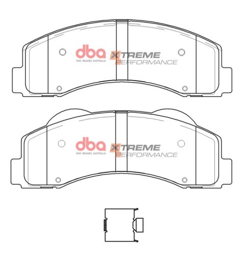 DBA 07-21 Ford Expedition Front Rotor & Pad Kit Level 3 (2x dbaDBA2790X, 1x dbaDB15121XP)