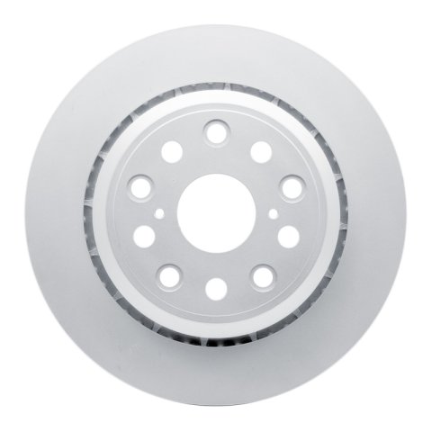 R1 07-17 Lexus LS460 Rear Carbon Coated Brake Rotor Set w/Ceramic Pads and Hardware (2x dfc604-75018, 1x rnc2310-1283-01)