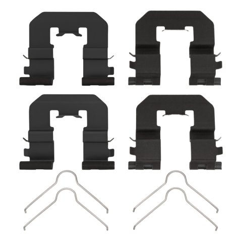 R1 10-13 Kia Sorento Front & Rear GEO-Carbon Rotors w/Ceramic Pads & Hardware (Bundled Kit)