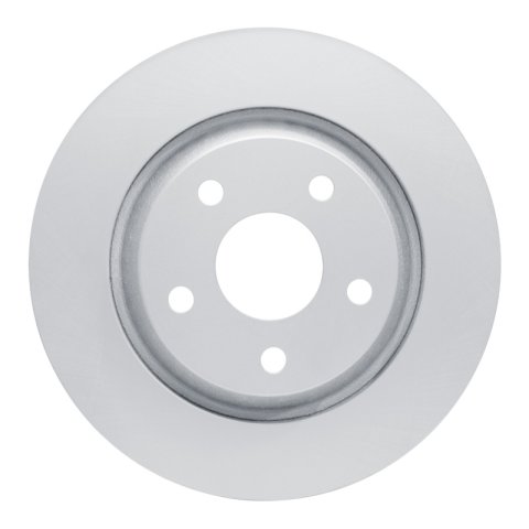 R1 12-18 Jeep Wrangler JK Front & Rear Carbon Coated Brake Rotor Set w/Ceramic Pads and Hardware (Bundled Kit)