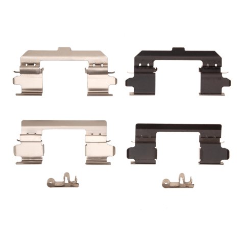 R1 15-21 Ford Mustang Front & Rear GEO-Carbon Rotors w/Ceramic Pads & Hardware (Bundled Kit)