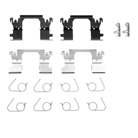 R1 14-23 Renault Koleos Front & Rear GEO-Carbon Rotors w/Ceramic Pads & Hardware (Bundled Kit)