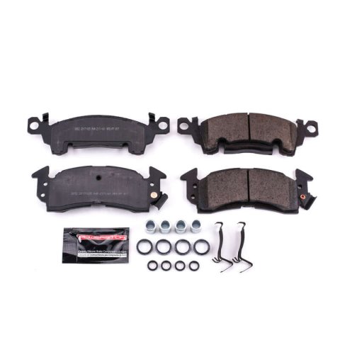 Power Stop 91-92 Oldsmobile Custom Cruiser Front Z23 Coated Kit w/Calipers (1x psbZ23-052, 1x psbS4020, 2x psbAR8235EVC)