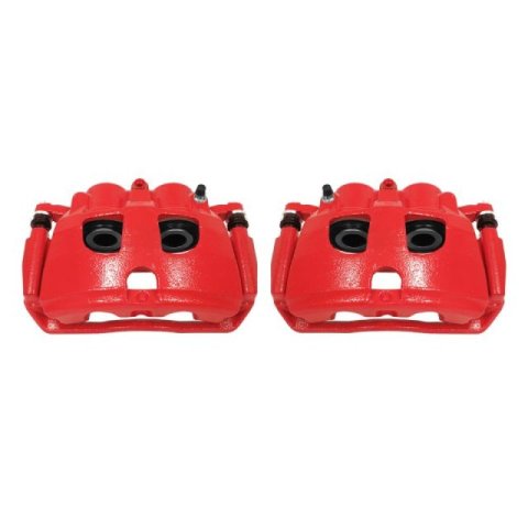 Power Stop 11-12 Ram 3500 Rear Z23 Coated Kit w/Calipers (1x psbS5174, 2x psbAR8374EVC, 1x psbZ23-1400)
