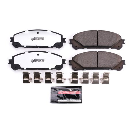 Power Stop 16-21 Lexus RX450h Front Z36 Coated Kit w/Calipers (1x psbZ36-1324, 1x psbS6274, 2x psbJBR1736EVC)