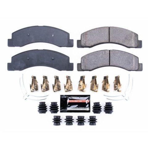 Power Stop 99-04 Ford F-350 Super Duty Front Z23 Coated Kit w/Calipers (1x psbZ23-756, 2x psbAR8580EVC, 2x psbL4791)