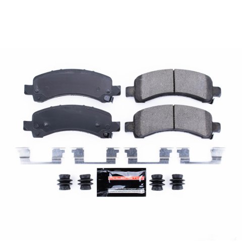 Power Stop 03-16 GMC Savana 3500 Rear Z23 Coated Kit w/Calipers (1x psbZ23-974, 2x psbL4935, 2x psbAR8644EVC)