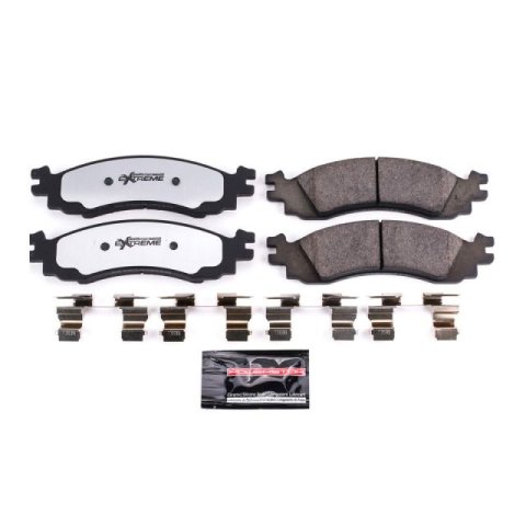 Power Stop 11-12 Ford Taurus Front Z36 Coated Kit w/Calipers (1x psbZ36-1158, 2x psbL5215, 2x psbAR85137EVC)