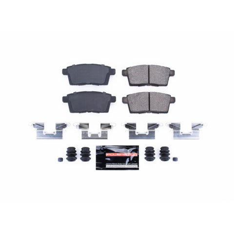 Power Stop 11-15 Mazda CX-9 Front and Rear Z23 Coated Kit w/Calipers (Bundled Kit)