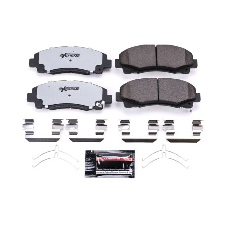 Power Stop 15-20 Acura TLX Front Z36 Coated Kit w/Calipers (1x psbZ36-1584, 2x psbJBR1589EVC, 2x psbL3103)