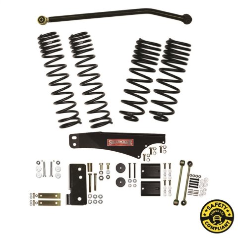 Skyjacker 07-18 Jeep Wrangler Jk 3.5 In. Susp. Lift Kit With ADX M2.0 Aluminum Monotube Shocks (1x skyJK3570XM, 1x skyJK35BLT)