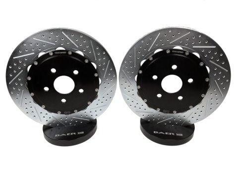 Baer Brakes 10-15 Chevrolet Camaro SS Eradispeed+ Rear SDZ 2-Piece Performance Brake Rotors