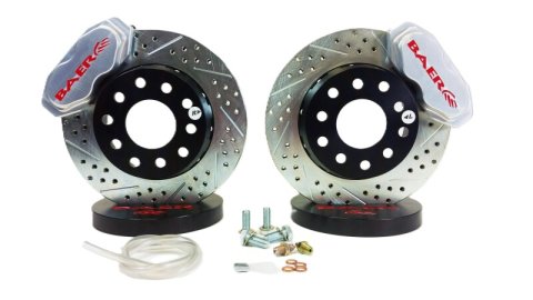 Baer Brakes 79-04 Ford Mustang 11in SS4+ Deep Stage Front SDZ Brake Kit - Clear