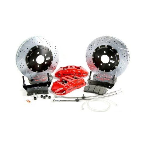Baer Brakes 14-19 Chevrolet Corvette 15in Extreme+ Front SDZ Brake Kit - Fire Red
