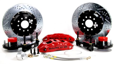 Baer Brakes 14in Extreme+ Front Brake Kit - Red