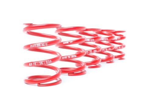H&R 36mm ID Single Race Spring - 5.12in Length - 200lbs/in Spring Rate - 607lbs Block Load
