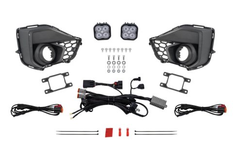 Diode Dynamics 24-25 Ford Mustang /GT SS3 LED Fog Lamp Kit