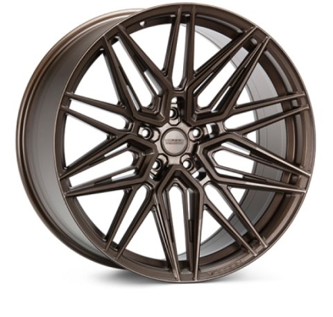 Vossen HF-7 21x9.5 ET42 5X130 71.6 Flat - Satin Bronze