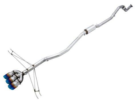 AWE 17-20 Honda Civic Si Track Edition Triple Vapor Blue Exhaust w/ Front Pipe