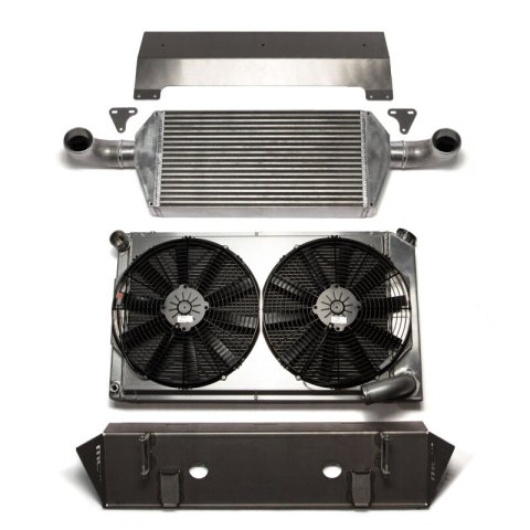 Wehrli 81-87 GMC/K Square Body Truck Intercooler & Radiator Kit for Duramax Swap