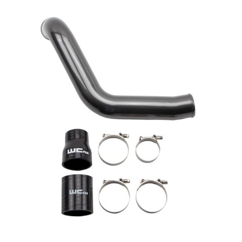 Wehrli 04.5-05 GM Duramax LLY Passenger Side 3in Intercooler Pipe - Sparkle Granny Smith