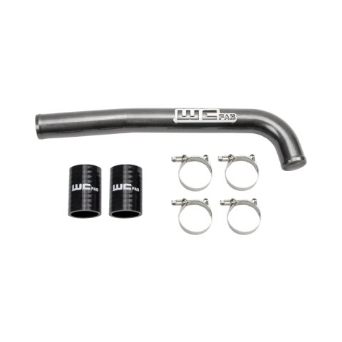 Wehrli 19-24 6.7L Cummins Standard Output (SO) Upper Coolant Pipe - Fine Texture Black