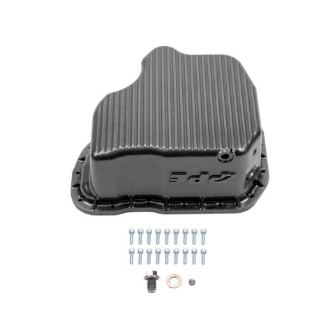 Wehrli 11-16 GM Duramax WCFab X PPE High Capacity Aluminum Oil Pan - Illusion Purple