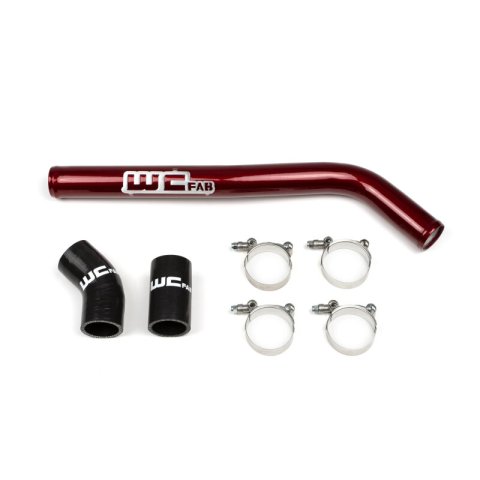 Wehrli 98.5-02 Cummins 5.9L Upper Coolant Pipe - Fine Texture Black