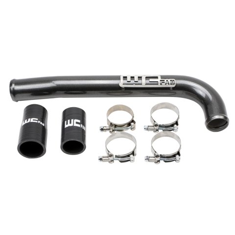 Wehrli 03-09 Cummins 5.9L/6.7L Upper Coolant Pipe - Cat Yellow