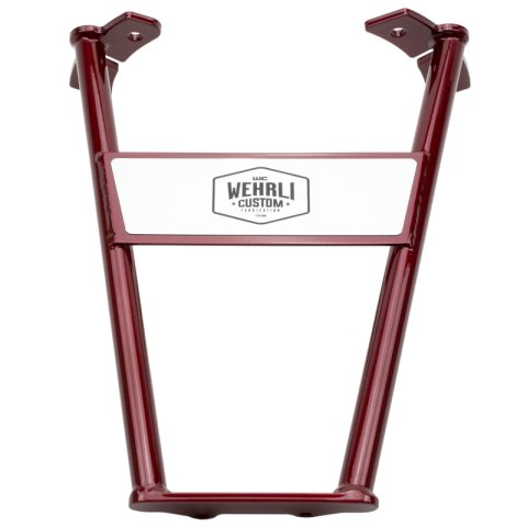Wehrli 07.5-10 GM Duramax LMM Transfer Case Brace - WCFab Red