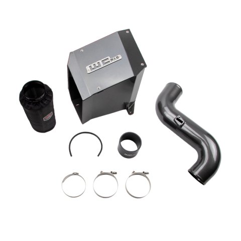 Wehrli 07.5-10 GM Duramax LMM 4in Intake Kit - Cat Yellow