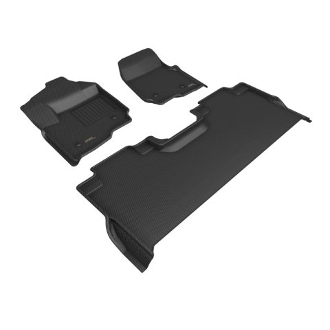 3D MAXpider 23-26 Ford F-250/F-350/F-450 Crew Cab Kagu Black Full Set