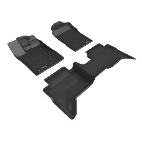 3D MAXpider 24-26 Ford Ranger Supercrew Kagu Black Full Set