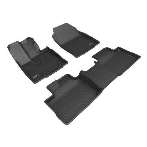 3D MAXpider 2026+ Toyota RAV4 Hybrid Kagu 1st & 2nd Row Floormat - Black