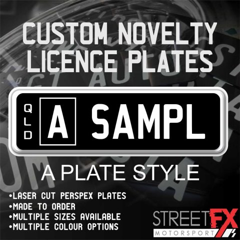 Custom Novelty Licence Plates - Premium A Style