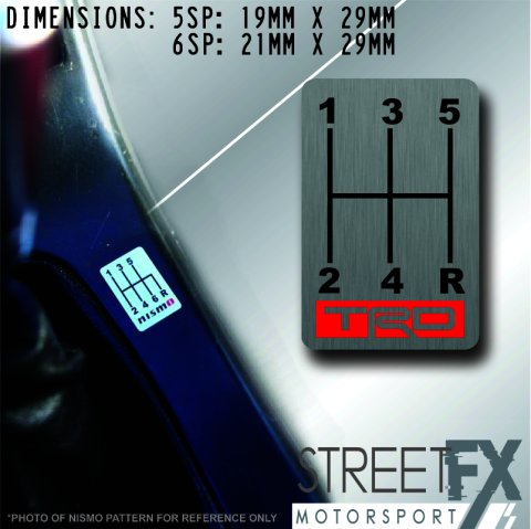 TRD GearShift H-Pattern