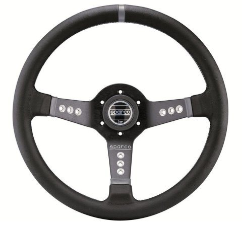 Sparco Steering Wheel L777 Leather Black