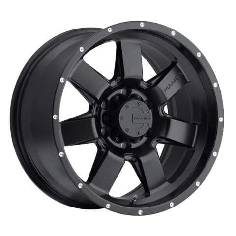 Mamba M14 18x9 6x135 ET25 Matte Black / Drill Holes